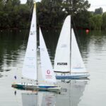 Nervenzerfetzendes Matchrace zweier Cupper. Oder: Wer sich zurest bewegt hat gewonnen!