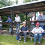 Die Steuerleute ganz gemütlich an der “Theke”