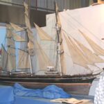 Die gute alte CUTTY SARK von Gerhard Steden faszinierte zahlreiche Betrachter