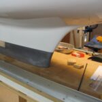 Die Anformung und das Füllstück passen genau.