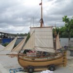 Das Großmodell ist wieder segelfertig.
LüA 2,95m HüA 2,95m!!