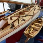 Das Beiboot des Rennkutters MAYFLOWER