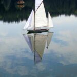 Segeln im Wolkenmeer - 
am Degersee bei den miniSailern