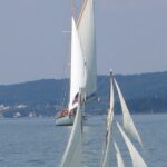 Wenig später, am 25. Juli 2006 kommt es zur Begegnung von ALBATROS und PILGRIM am Ammersee.
