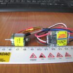 Der neue Motor wiegt 19 gr, der Regler 23 gr.