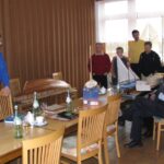 Vorbereitende Gespräche zur Messe Sinsheim